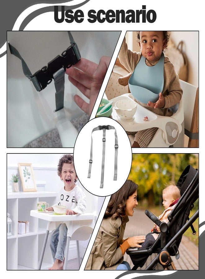xinxingin Baby Belt High Chair Straps,Feeding Chair Harness for 0-5 Year Old, Multi-Chair Compatibility with Quick Installation for Travel and Restaurant Use - Image 5