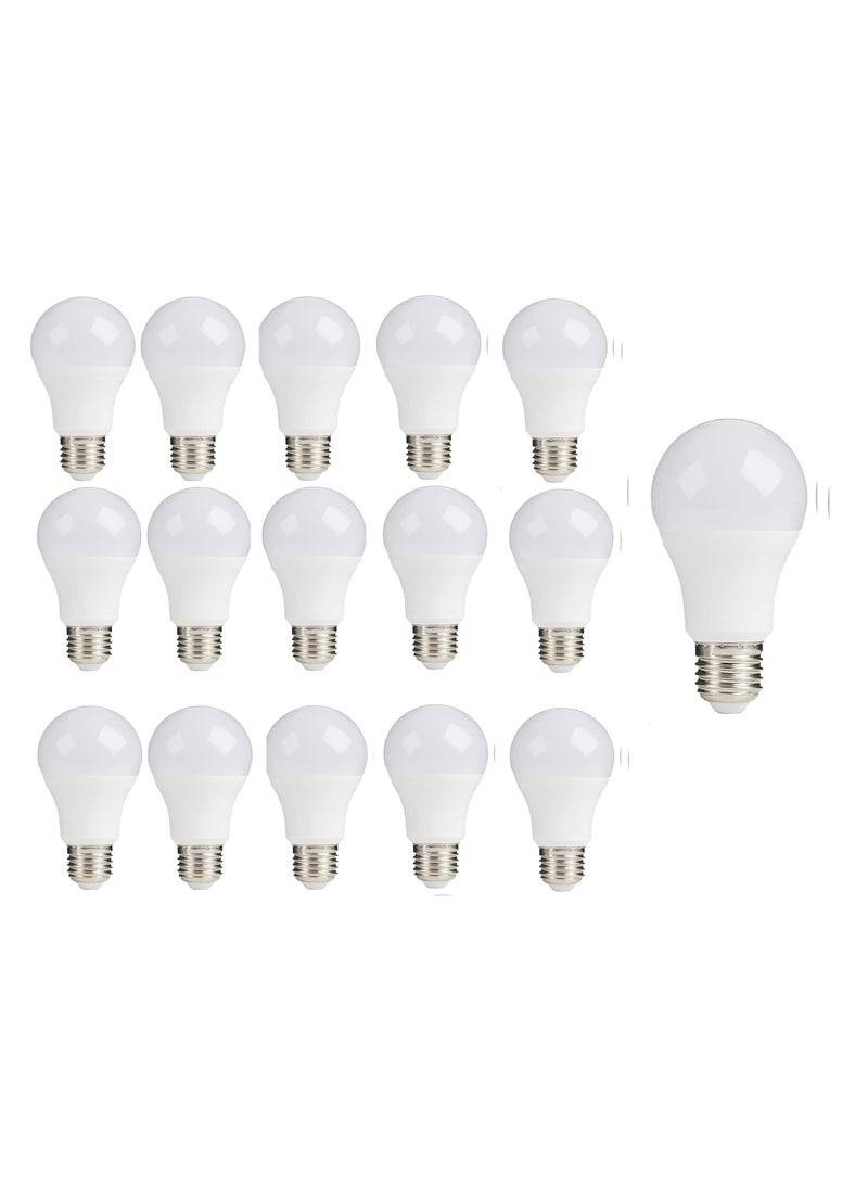LED bulb 12 watts - E27 screw cap - provides all lighting uses inside the house - (white lighting) (16) 12 watts  - Image 1