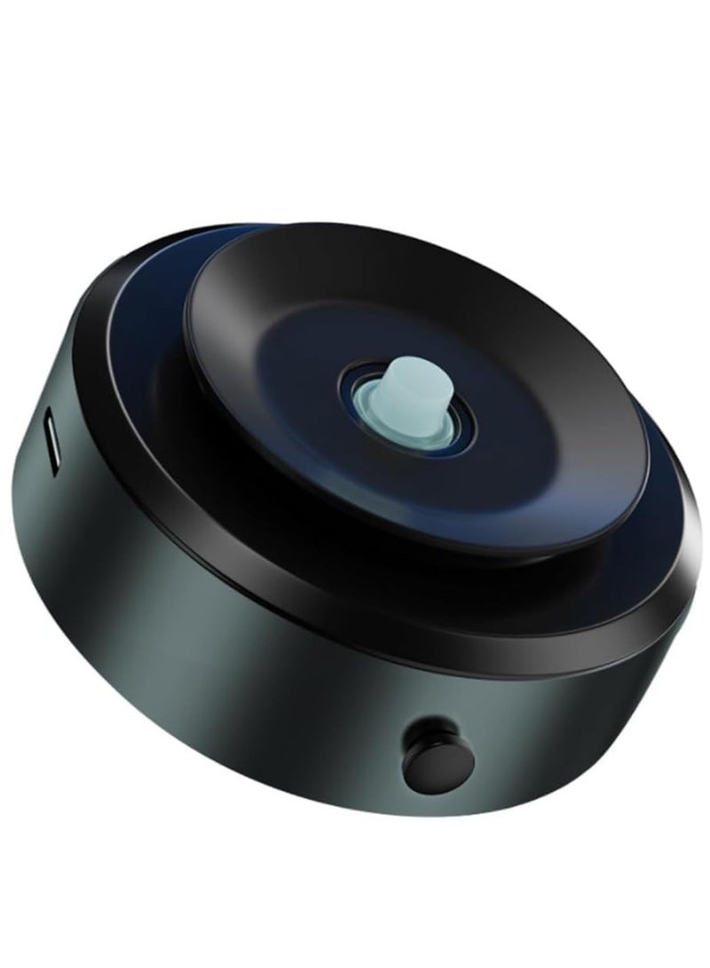 Bukela Electric Vacuum Magnetic Suction Car Phone Mount, Strong Suction for Car Kitchen Mirro Gym Bath Shower & All Smooth Surface, Portable&Easy to use, Compatible with iPhone & Android (Black) - Image 1