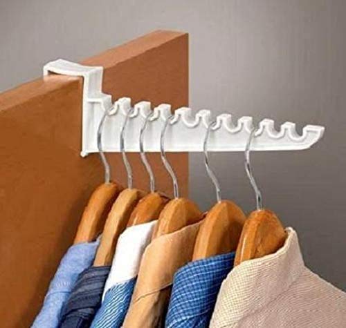 Home Style 2 Pack Over Door Hook- 9" - for Laundry - Suits - Coats - Dresses - Space Saver -Cubicle Coat Hook -Cloths Drying Keep Yourself Organized - Closet Rod Holder - Image 1