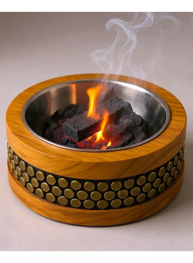 VENDIX Incense Holder, Luxury Handmade Wooden Incense Holder, Perfect for Home Office and Travel, Easy to Carry  - Image 3