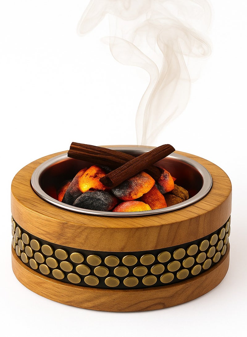 VENDIX Incense Holder, Luxury Handmade Wooden Incense Holder, Perfect for Home Office and Travel, Easy to Carry  - Image 1