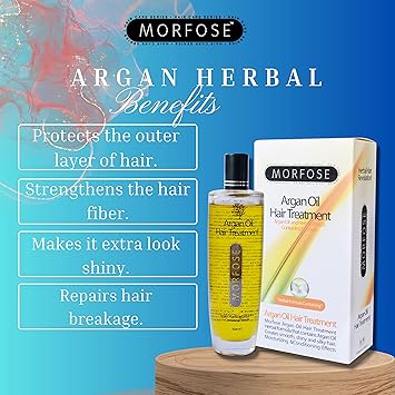 Morfose Herbal Argan Hair Oil 100 ml - Image 2
