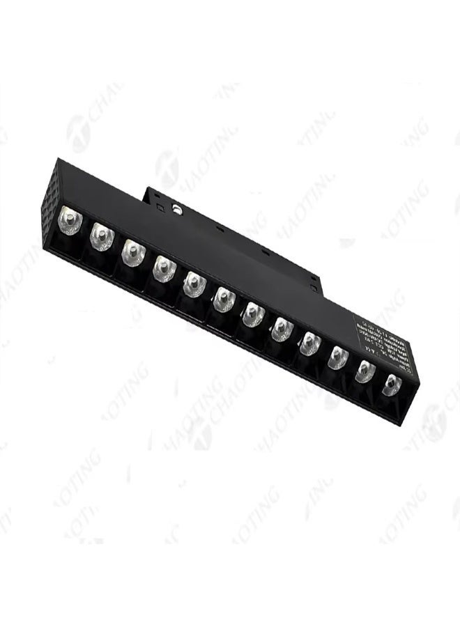 SVL 10W Fixed Magnetic Anti-Glare Track Light, 22C Length, Yellow Light Color - Image 3