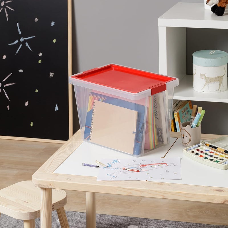 Tatay 15L Storage Box with Lid and Handles - Image 3