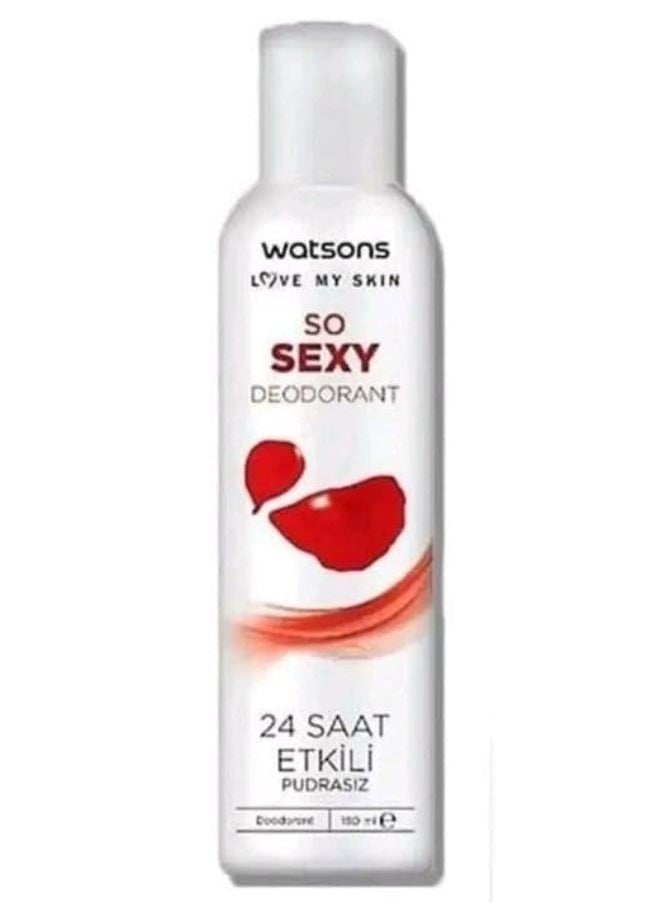 Watsons - Deodorant Spray Pudrasiz 150ml - Image 1