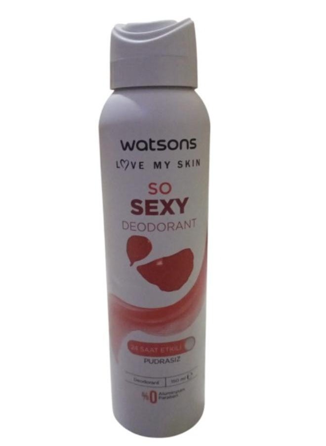 Watsons - Deodorant Spray Pudrasiz 150ml - Image 1