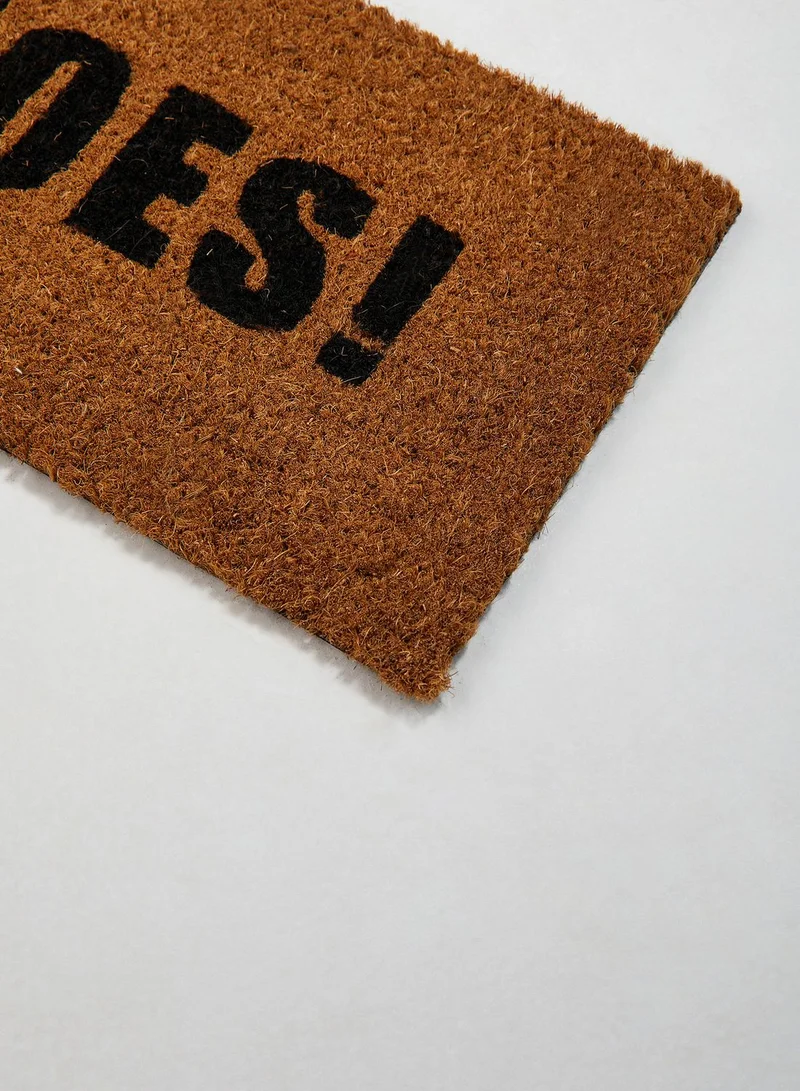 Present Time Nice Shoes Door Mat