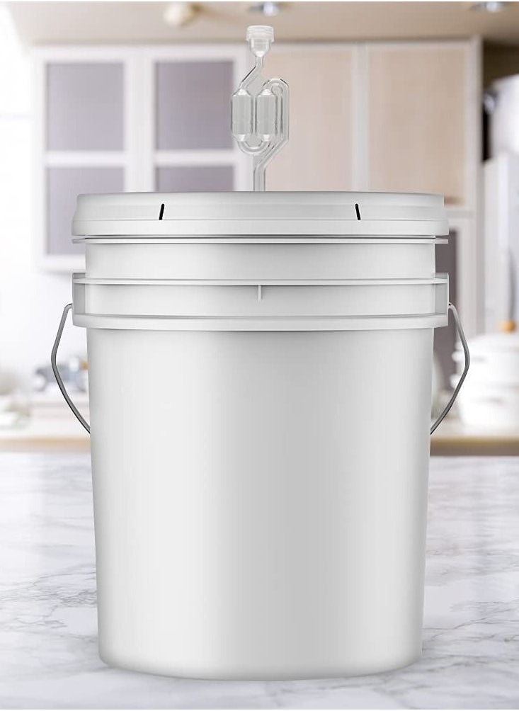 SYOSI - 3 Pack S-Shape Airlock for Fermentation with 3 Stoppers Bubble Sealing Valve Airlock for Home DIY Fermentation - Image 1