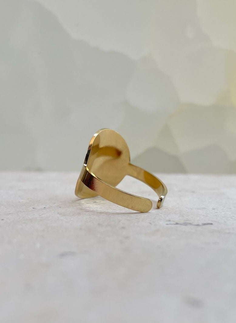 Eye of the Sun Ring - Gold