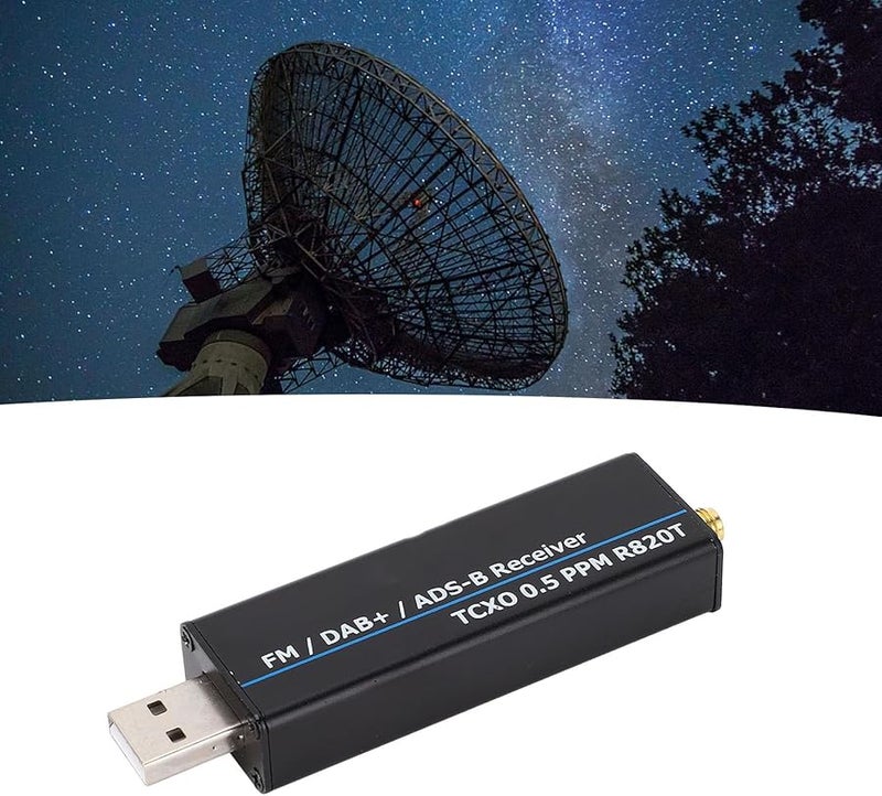 RTL SDR USB 3.0 Receiver 100kHz 1766MHz Wideband Radio Scanner with 0.5 PPM TCXO - Image 5