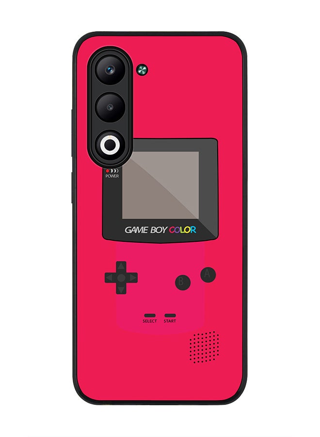 For Oppo A5 5G / A5 4G Case,Slim fit Camera Protection, Shockproof Thin Phone cover  - Gameboy Color - Pink