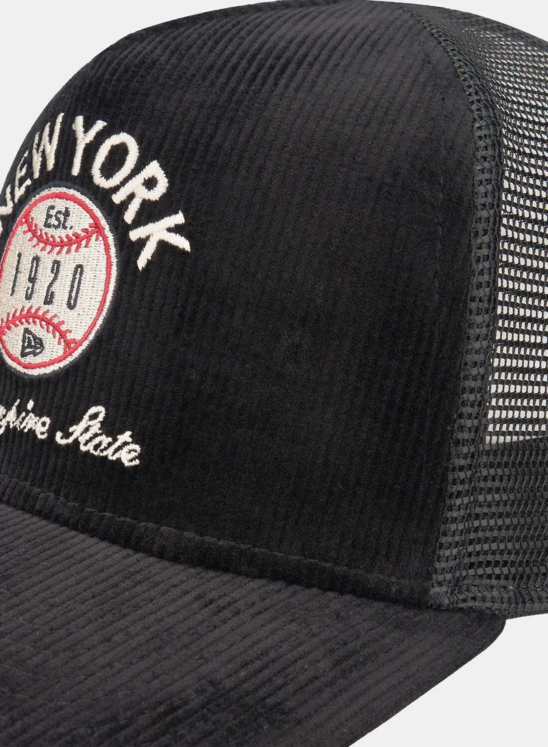 NEW ERA Men's Corduroy Graphic Trucker Cap