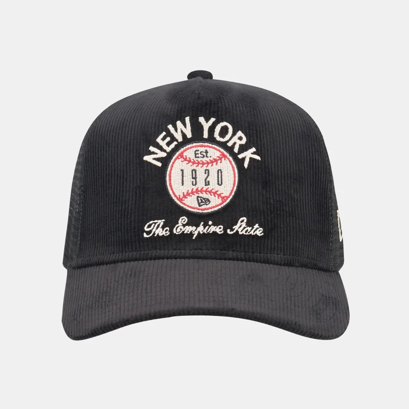 NEW ERA Men's Corduroy Graphic Trucker Cap