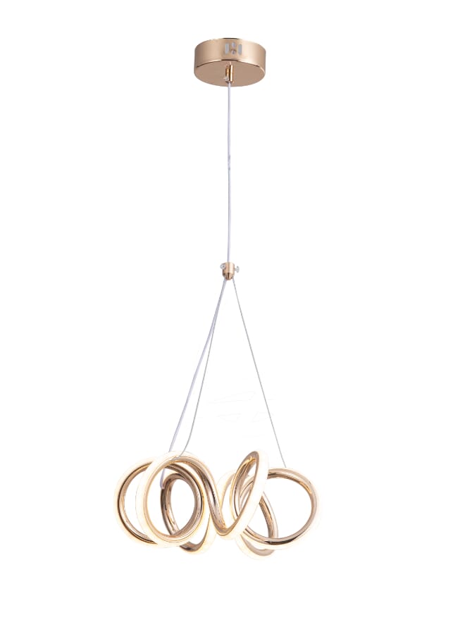 Best Power Modern LED Ceiling Pendant Lamp 6891-1 – 3 Lighting Modes, 28W, 80cm Adjustable Length – Elegant Hanging Light for Living Room, Dining Room, and Bedroom  - Image 2