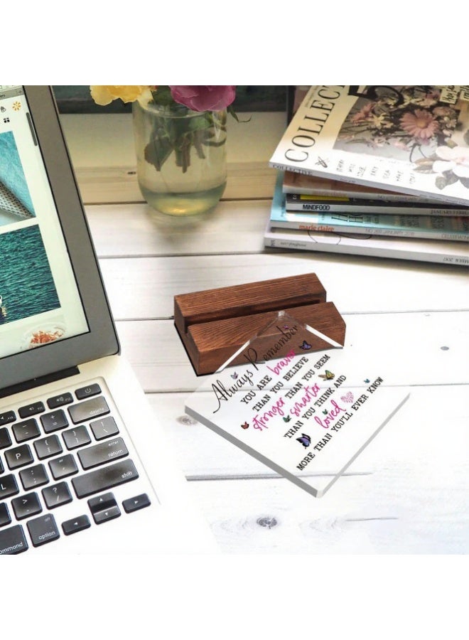 Coworker Gifts For Women Men Inspiring Inspirational Encouragement Gifts New Joy Gift Leaving Gifts For Coworker Boss Leader Colleague Friends -Clear Desk Decorative Sign for Home Office - Image 5