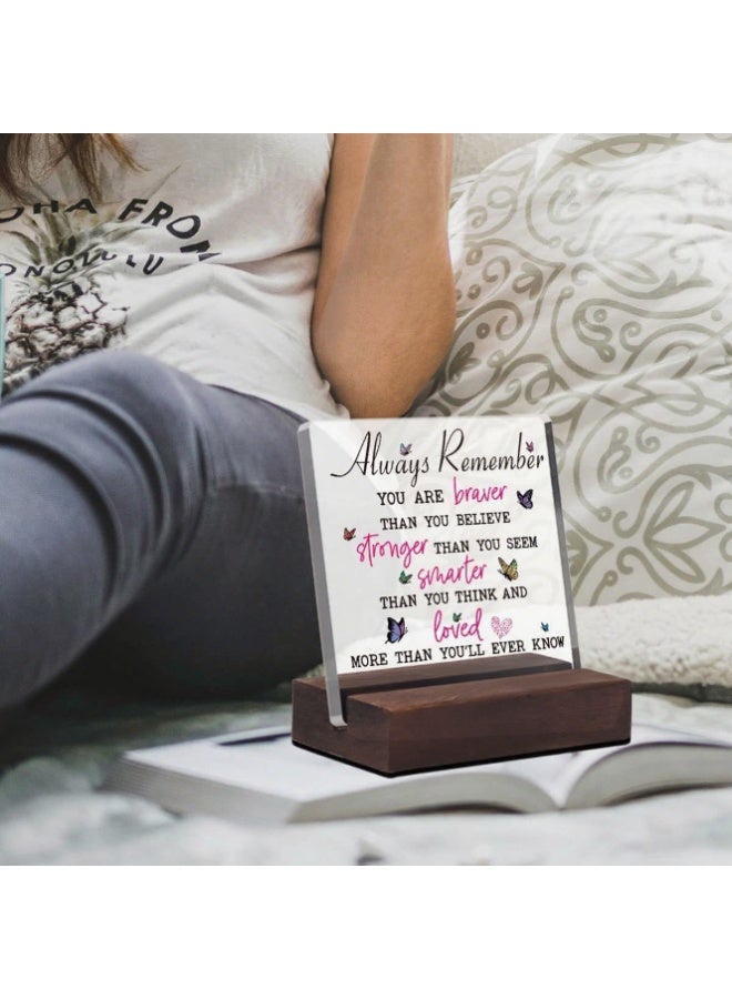 Coworker Gifts For Women Men Inspiring Inspirational Encouragement Gifts New Joy Gift Leaving Gifts For Coworker Boss Leader Colleague Friends -Clear Desk Decorative Sign for Home Office - Image 4