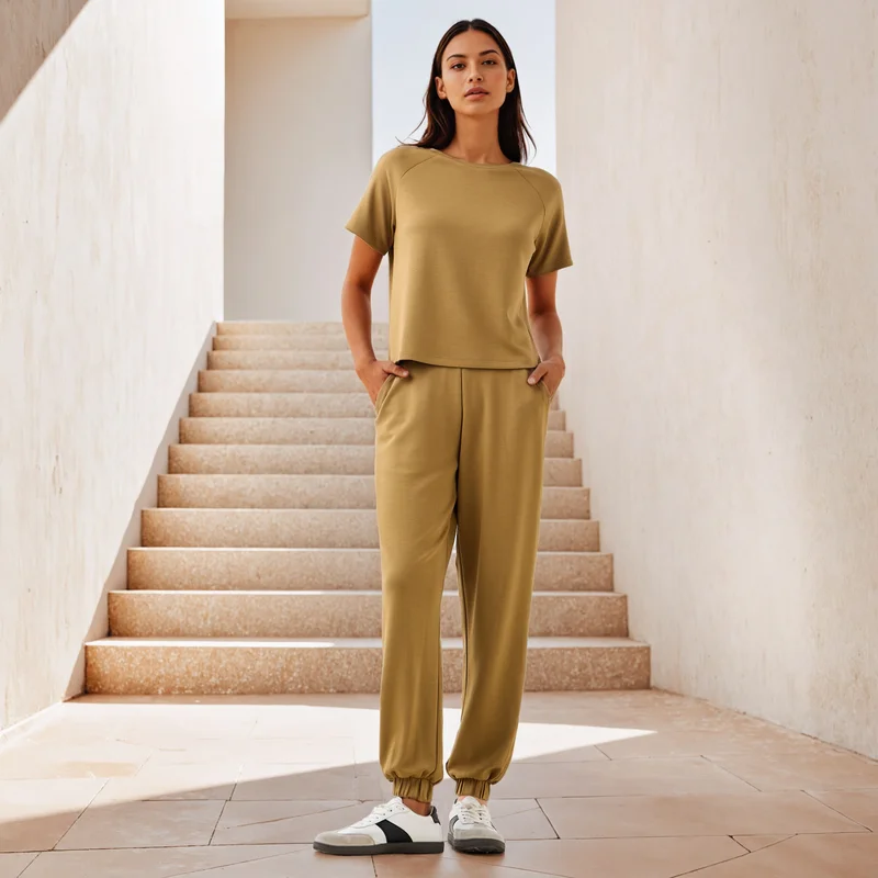 سبلاش فيڤ Crew Neck T-shirt with Short Sleeves