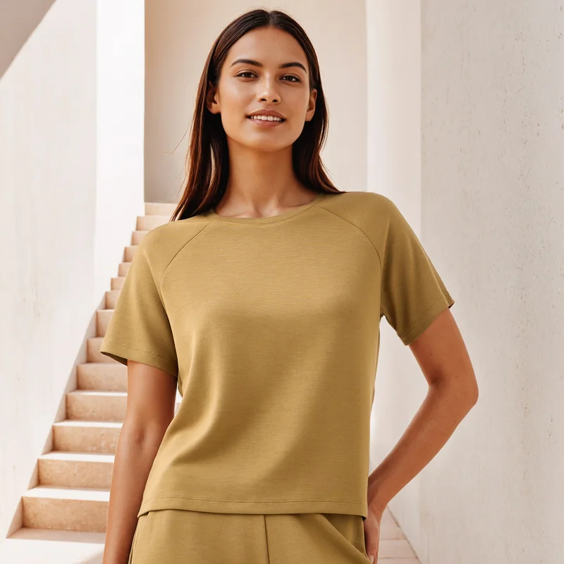 سبلاش فيڤ Crew Neck T-shirt with Short Sleeves