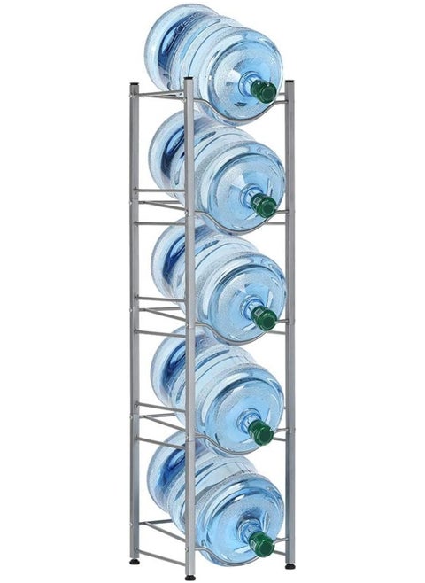 Water Bottle Storage/Rack/Stand/Holder For 5 Gallon Water Dispenser, 5 Tier, For Home, Office, Kitchen