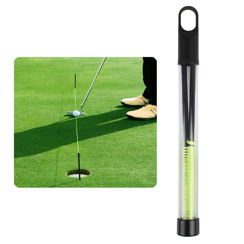 Andux Golf Training Aid Golf Putting String with Pegs Putting Guide Line LXXLQ-01 - Image 1