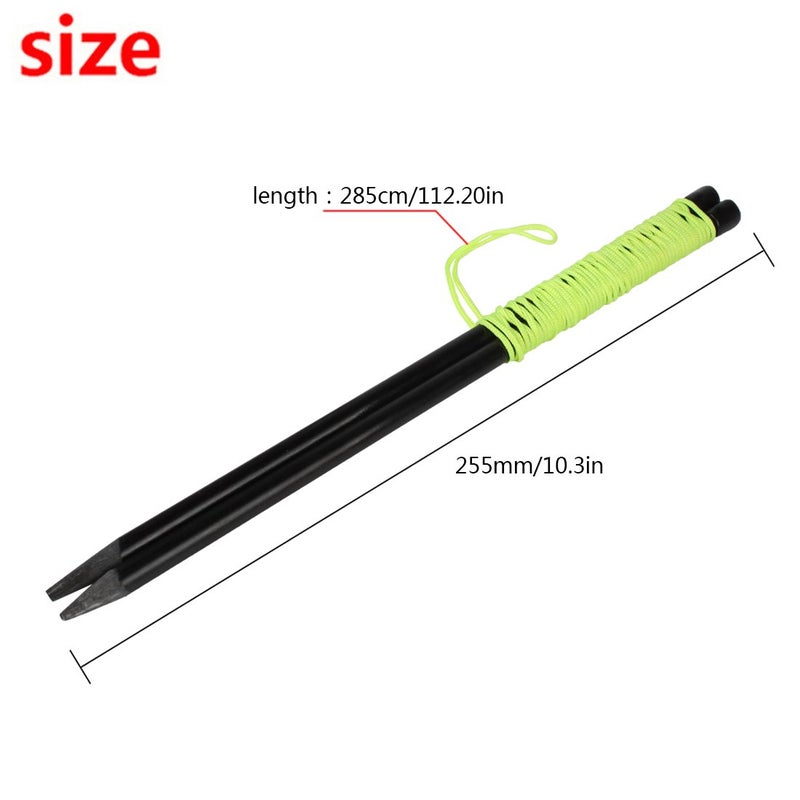 Andux Golf Training Aid Golf Putting String with Pegs Putting Guide Line LXXLQ-01 - Image 2