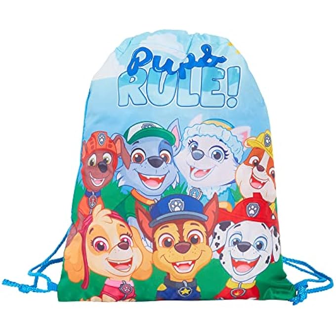 rayihni Drawstring Bag Marshall Chase PE Kit Trainer Gym Bag Kids Swim Bag Nursery Backpack - Image 2