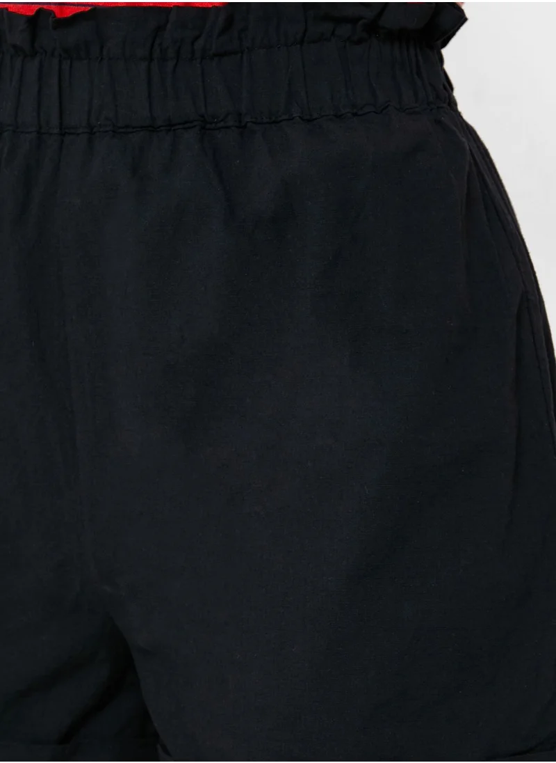 Cotton On Paperbag Waist Shorts
