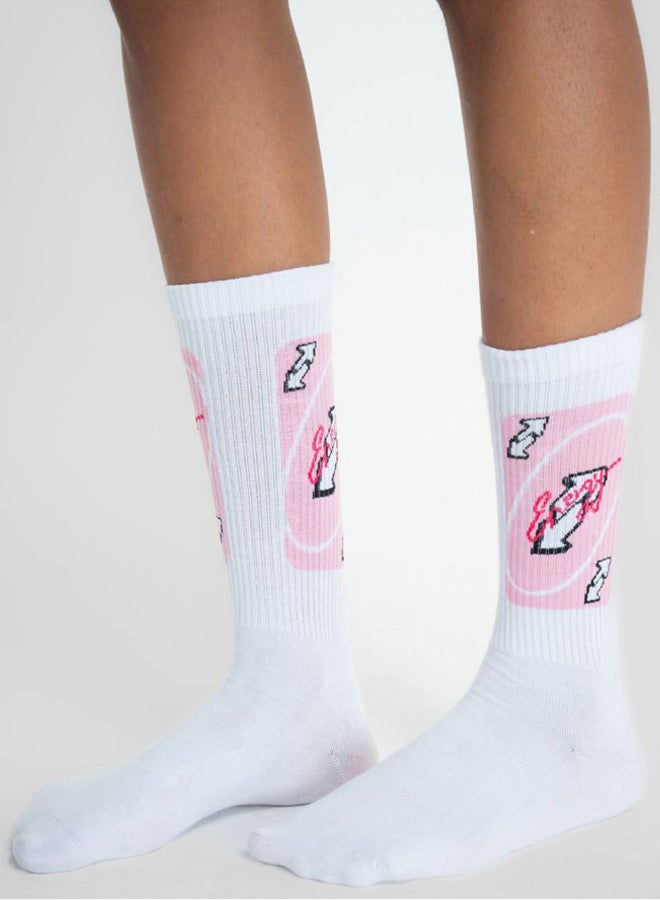 Reverse Energy Neck Socks