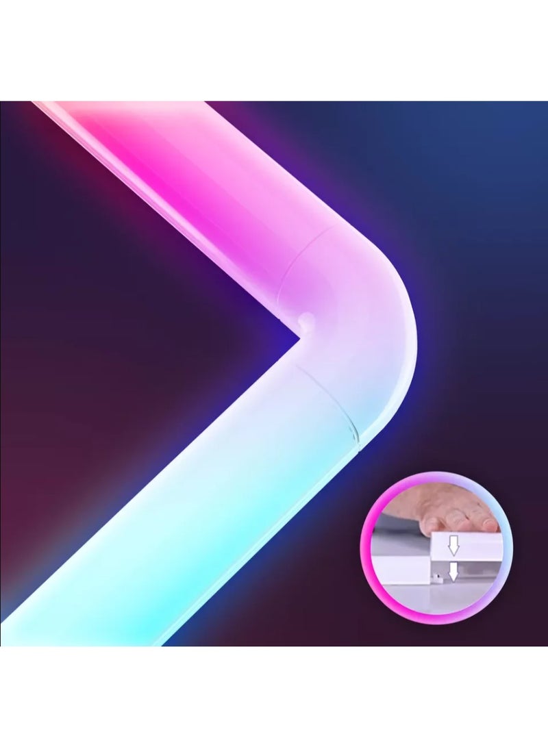 Ambient Smart wall lighting RGB LED Light BlueTooth WIFI Tuya APP Control Music Sync DIY Night Light TV Bedroom Gaming and TV bedroom Decoration - Image 1