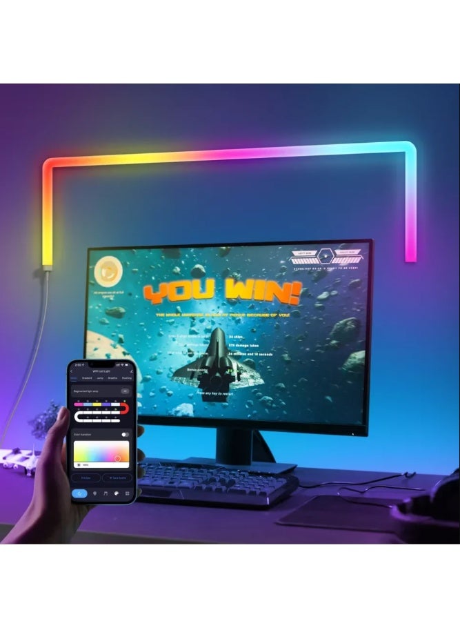 Ambient Smart wall lighting RGB LED Light BlueTooth WIFI Tuya APP Control Music Sync DIY Night Light TV Bedroom Gaming and TV bedroom Decoration - Image 4