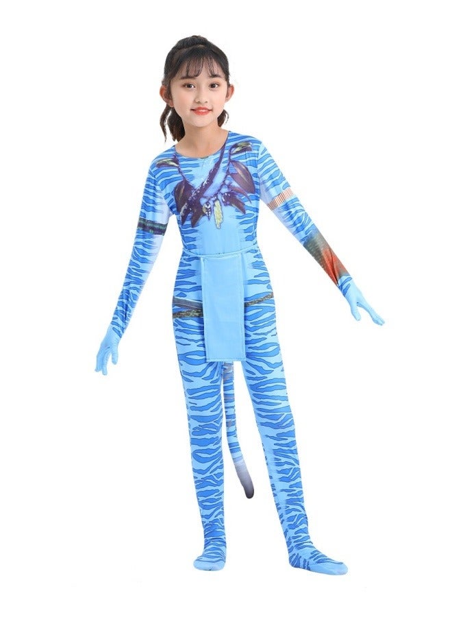 الصورة الرمزية 2 الطريق من المياه حرف حزب تأثيري زي الأطفال المرحلة الأداء زي الكبار bodysuit - Image 1