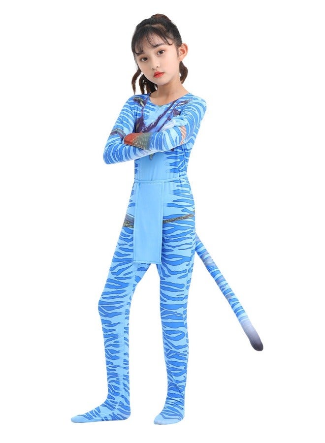 الصورة الرمزية 2 الطريق من المياه حرف حزب تأثيري زي الأطفال المرحلة الأداء زي الكبار bodysuit - Image 3