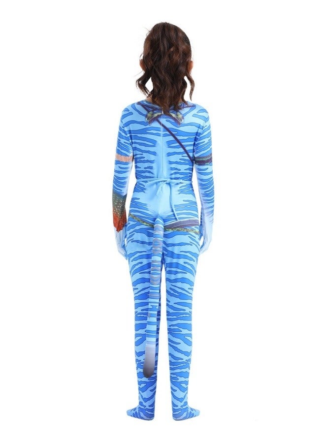 الصورة الرمزية 2 الطريق من المياه حرف حزب تأثيري زي الأطفال المرحلة الأداء زي الكبار bodysuit - Image 4