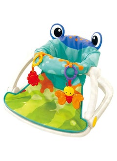 BLOOMING TIME Sit-Me-Up Froggy Design Baby Foldable Floor Seat - Multicolour  - Image 2
