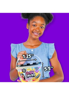 COMPOUND Kings Fluffy Butter Cloudz Compound Bucket For Girls & Boys | Sensory Toys | Non-Toxic & Non-Sticky | Stress Relieving Tactile | Yellow Banana Slime Gift  - Image 5