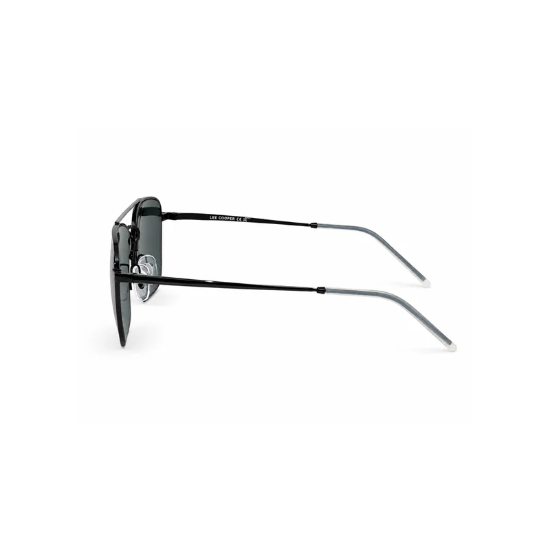 Lee Cooper  Glass Sunglasses Black Frame Gradient Grey Mirror Lens 55mm  - LCM10277C1 for Men | Best Price UAE