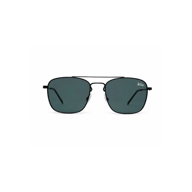 Lee Cooper  Glass Sunglasses Black Frame Gradient Grey Mirror Lens 55mm  - LCM10277C1 for Men | Best Price UAE