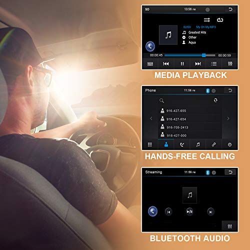 BOSS Audio Systems BV9364B Car Stereo DVD Player - Double Din, Bluetooth Audio/Hands-Free Calling, 6.2 Inch Touchscreen LCD Monitor, MP3 Player, CD, DVD, USB Port, SD, AUX Input, AM/FM Radio Receiver - Image 4