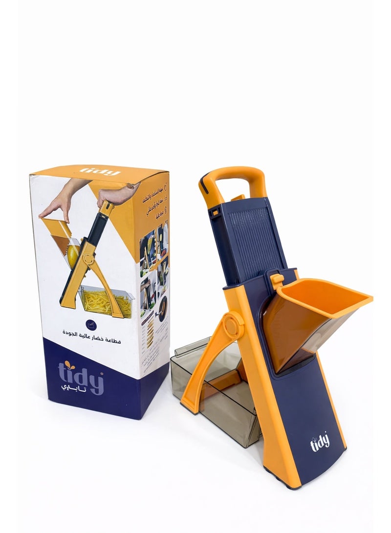 تيدي قطاعة المطبخ الإحترافية ،تصميم مبتكر يسهل تقطيع الشبس والبطاطس والخضروات باشكال واحجام مختلفة - Image 1