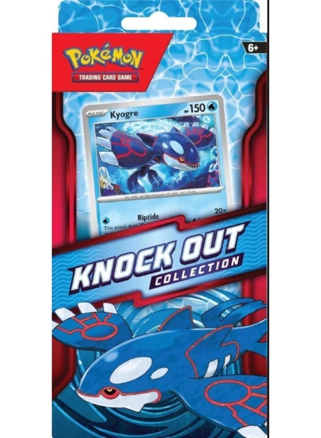 Pokemon Pokémon TCG 2026 Knock Out Collection - Kyogre or Suicune with 2 Booster Packs - Image 2