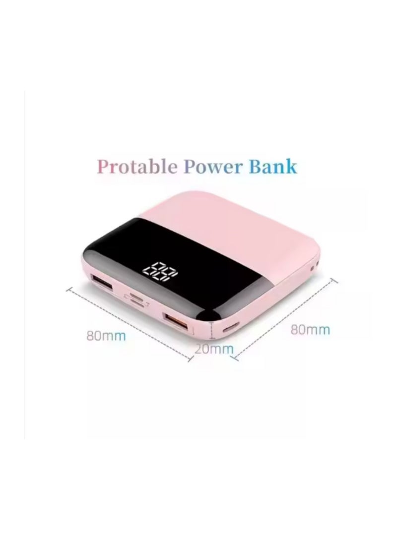 GNEXU Pink Smart Power Bank with Digital Display – Fast Charging & Powerful Performance - Image 5