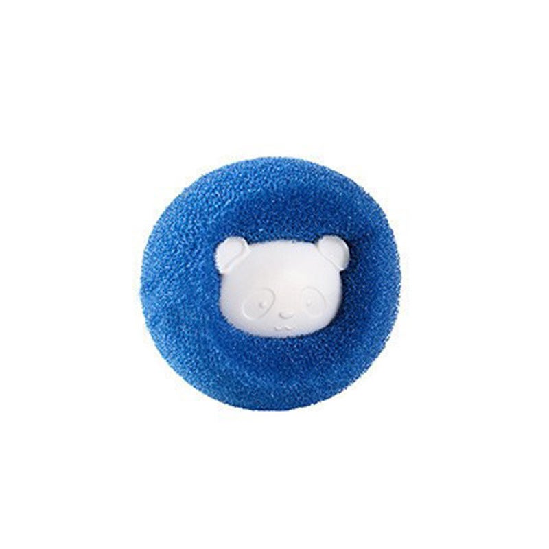 Bear Sponge Laundry Ball Anti-Winding Sticky Hair Ball Washing Clothes Hair-Removing Artifact Magic Hair-Removing Cleaning Ball Cat Hair - Image 1