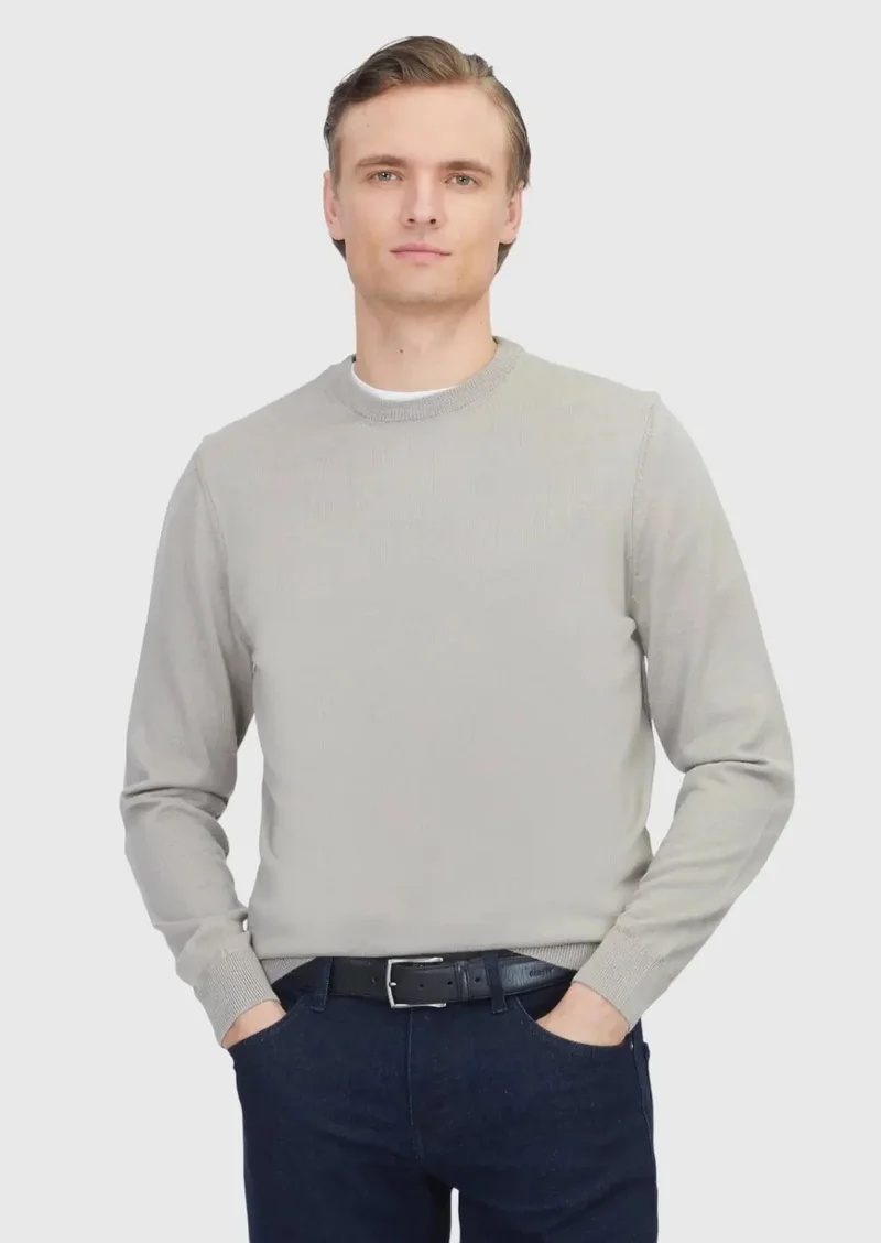 RAMSEY Beige Knitwear Sweatshirt