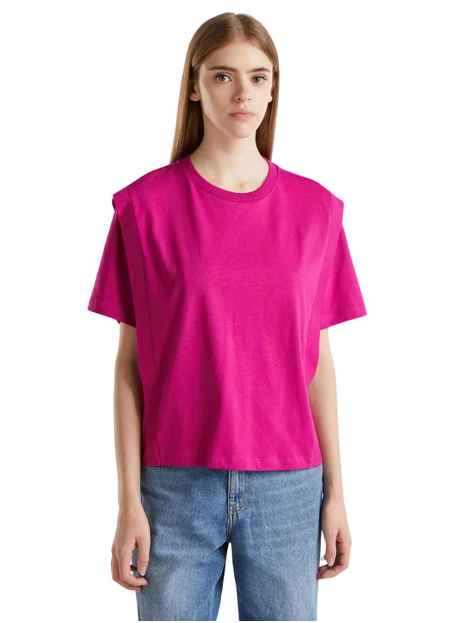 Benetton - Regular fit Short Sleeve T-shirt - Image 1