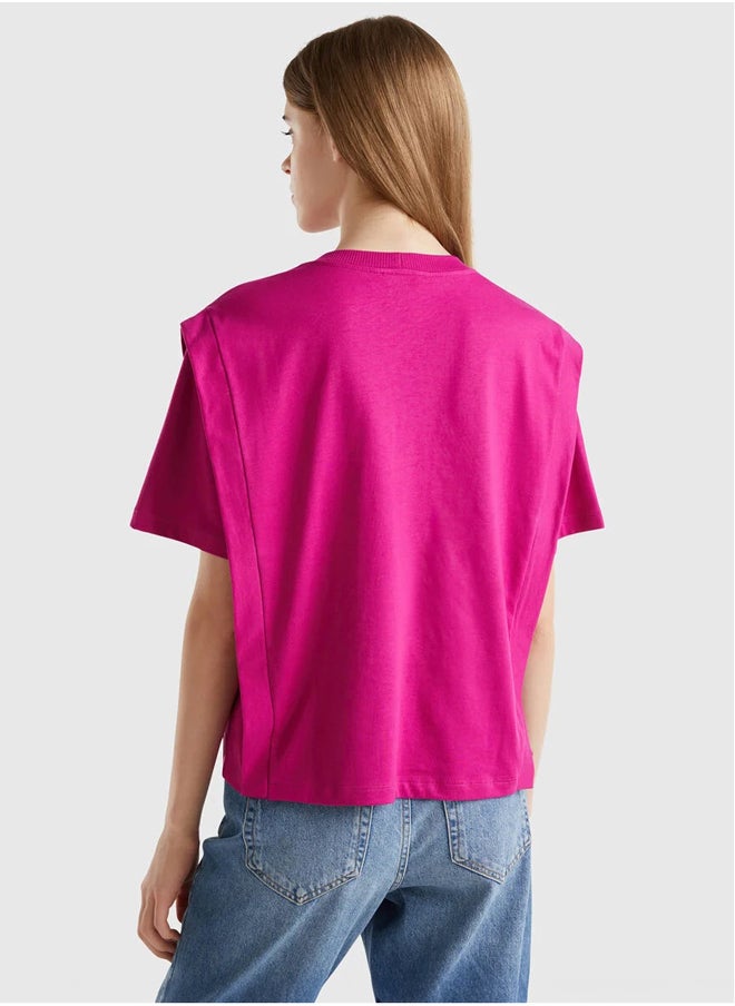 Benetton - Regular fit Short Sleeve T-shirt - Image 1