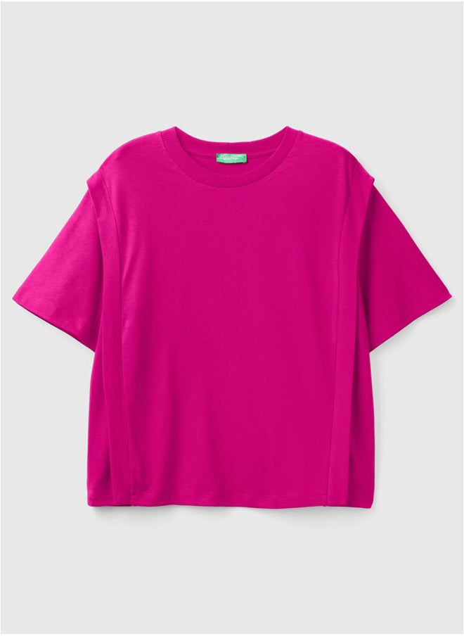 Benetton - Regular fit Short Sleeve T-shirt - Image 1