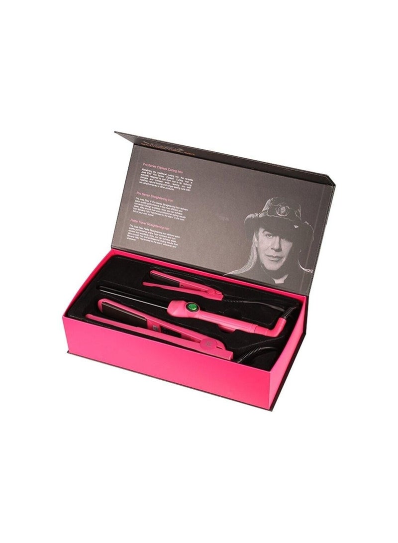 Jose Eber Styling Tool Set 19 mm  Pink - Image 1