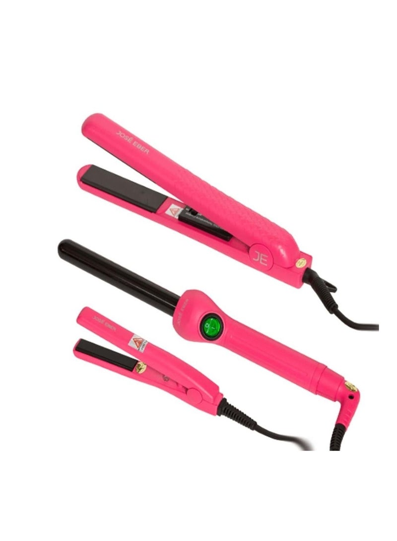 Jose Eber Styling Tool Set 19 mm  Pink - Image 2