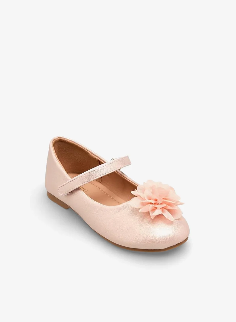 Flora Bella By Shoexpress Flora Bella Girls Floral Embellished Mary Jane Shoes